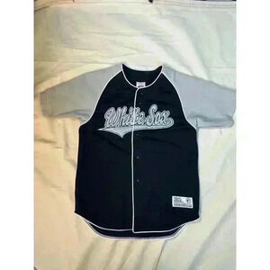 Chicago White Sox Black Paul Konerko #14 Sewn Jersey True Fan Youth‎ Large 12-14